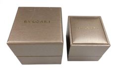 ブルガリ 新しめ リングケース ジュエリーケース 指輪ケース　リング用　ジュエリーボックス BVLGARI 空箱 箱 BOX