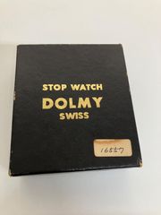DOLMY ストップウォッチ 7石 箱付き スイス製 - メルカリ