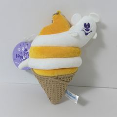 【新品】ディズニーランド ハロウィン2025 ミッキーマウス おばけちゃん ソフトクリーム マスコット キーチェーン ぬいぐるみバッジ