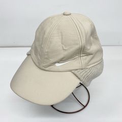 NIKE GOLF/ナイキゴルフ 耳当て付き キャップ ベージュ系 ONE SIZE ニットリブ切替 帽子 ゴルフウェア[OA06954]