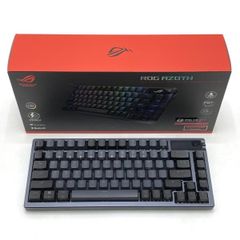 【中古】ASUS ワイヤレスゲーミングキーボード M701 英語配列 ROG AZOTHROG Azoth [Gunmetal][95]