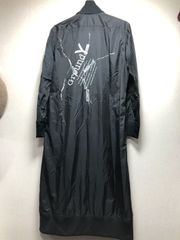 089092 GroundY Taffeta Rib Collar Long Shirt 3 지퍼 롱 셔츠 리브 코트 재킷 GG-B05-900 yohji yamamoto 요지야마모토 Ground Y