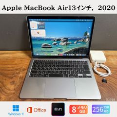 MacBook Air M1 16GB/SSD256GB Win11/Office2024 - メルカリ