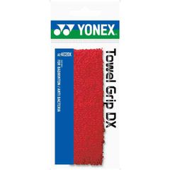 ヨネックス YONEX タオルグリップ グッズ AC402DX 、001ﾚｯﾄﾞ