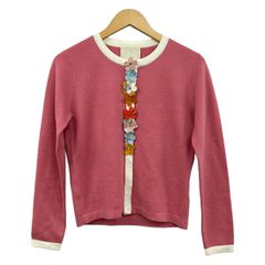 Chesty(チェスティ) カーディガン サイズF レディース ピンク×白×マルチ フラワー