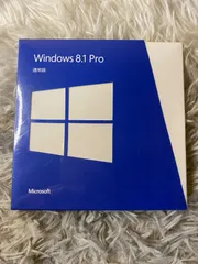 【未開封】Microsoft Windows 8.1 Pro