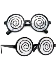 おもしろメガネ 眩暈眼鏡 仮装 面白 パーティ 目が動く眼鏡 クールなcosplay 眼鏡 お笑い芸人 ファッション 小物【2個セット】