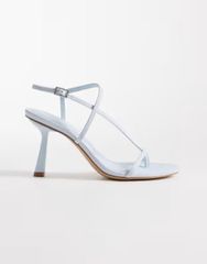 アルド レディース シューズ サンダル ヒール ALDO Nallia strappy heeled sandals LIGHT BLUE ブルー