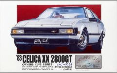 【新品】プラモデル 1/24 ’83 セリカXX 2800GT 「オーナーズクラブ No.14」 [31162]