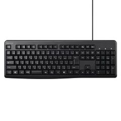 BUFFALO BSKBU110BK 有線キーボード メンブレン 日本語配列 109キー レーザー刻印 角度調整スタンド搭載 ブラック