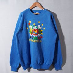 90s USA製 フルーツオブザルーム FRUIT OF THE ROOM スウェット XL ヴィンテージ ブルー アメカジ アメリカ 古着 X120