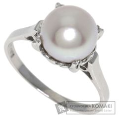 TASAKI タサキ パール 真珠 リング・指輪 K14WG レディース [中古]