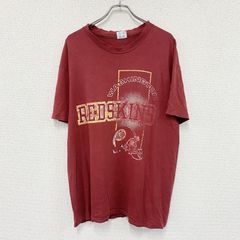 Champion　チャンピオン　NFL　ワシントンレッドスキンズ　半袖プリントTシャツ　シングルステッチ　ヴィンテージ　赤　レッド　XLサイズ　古着