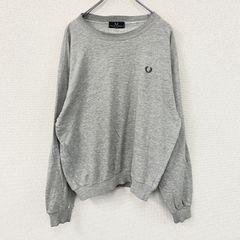 FRED PERRY　フレッドペリー　スウェット/トレーナー　灰色　グレー　Lサイズ　古着