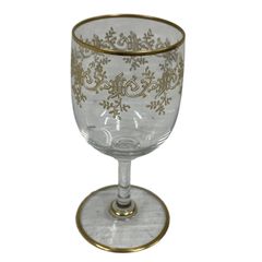Bacarat  バカラ オールドバカラ 金彩 グラス 食器 中古 O11693588