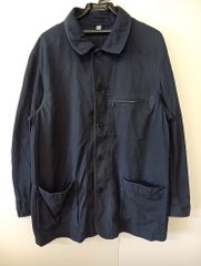 UNIQLO ユニクロ ジャケット ステンカラーコート ネイビー ＸＬサイズ_Y10334