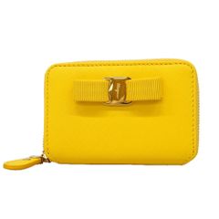 サルヴァトーレ・フェラガモ(Salvatore Ferragamo) サルヴァトーレフェラガモ 財布・コインケース ヴァラ レザー イエロー レディース P3584001