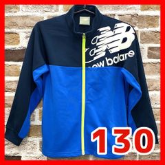 new balance　ニューバランス　ジャージ/トラックジャケット　130㎝　JJJP2114　ネイビー/ブルー　現状品　NMO9-106-08