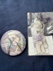 PSYCHO-PASS サイコパス　アクリルキーリング　槙島 聖護　ホログラム　缶バッジ　2点まとめ売り