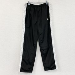 PUMA　プーマ　トラックパンツ/ジャージパンツ　黒　ブラック　Lサイズ　古着　ボトムス メンズ ナイロン【値引き交渉OK！】