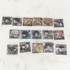 鬼滅の刃ディフォルメシールウエハース 其ノ三 16枚セット 3-07  煉獄杏寿郎 ★★★★シークレット含む竈門炭治郎 竈門禰豆子 我妻善逸 栗花落カナヲ 煉獄杏寿郎 不死川実弥 時透無一郎 伊黒小芭内 悲鳴嶼行冥 錆兎 鋼鐵塚蛍 鱗滝左近次 後藤 魘夢