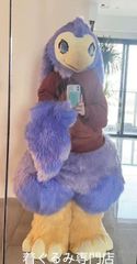 着ぐるみヘッド 鳥 鷹 全頭ヘッド ケモノ ファースーツ ぬいぐるみ