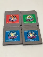 ☆ Nintendo ゲームボーイ ポケモン ゲームソフト 4点セット
