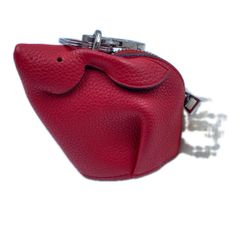 9H30LOEWE ロエベ バニーチャーム コインケース バッグアクセサリー 小物入れ キーホルダー ポーチ 中古