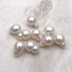 淡水パール 真珠 バロック 雫 しずく 5粒 7mm 8mm 9mm 6mm 中粒 小粒 tp0042s ハンドメイド 素材 バラ パーツ ビーズ ルース