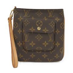 LOUIS VUITTON パルティシオン ポーチ モノグラム ブラウン M51901