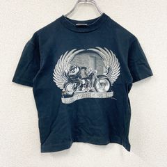 Warner Bros　ワーナーブラザーズ　半袖プリントTシャツ　シングルステッチ　ヴィンテージ　黒　ブラック　8サイズ　古着　カットソー トップス メンズ コットン【値引き交渉OK！】