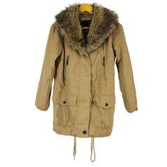 ギャップ Gap Y2K ファー ボアライナー モッズコート レディース  XS