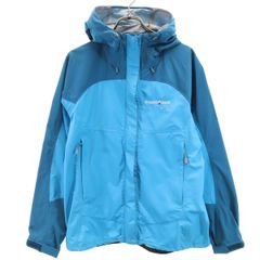 mont-bell モンベル サンダーパス レインジャケット M ブルー レディース 古着