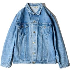 雰囲気系 80s LLBean コットン デニム トラッカー ジャケット / 80年代 ビンテージ LLビーン エルエルビーン ジージャン 70505 70506