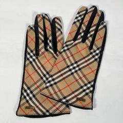K-115 BURBERRY バーバリー レザーグローブ ノバチェック 手袋 - メルカリ