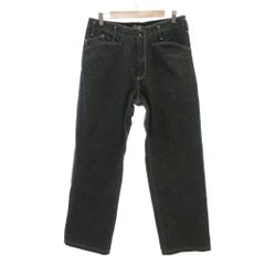 PSEUDOS タグ付き 22AW デニムパンツ ジーンズ コントラストステッチ ワイドストレート 2 ダークインディゴ 222PSE004-01 /NL