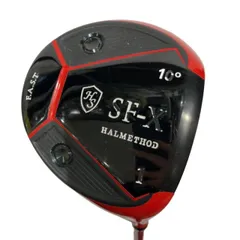 【中古】 ハルスポーツ(PHARAOH) PHARAOH SF-X HALMETHOD(レッド) 10° ドライバー DR オリジナルカーボン (フレックスR) メンズ 男性用 右利き 右用 Dランク ゴルフクラブ