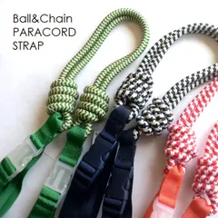 正規品 BALL＆CHAIN ボールアンドチェーン 別売 PARACORD STRAP(F) パラコードストラップ