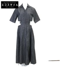AKIKOAOKI　アキコアオキ　AA24SS-D03-01 グレー Priscilla-01 デニム ワンピース　F