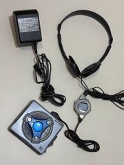 SHARP ポータブルMDヘッドホンプレーヤー MD-SS312 リモコン付き SONY ヘッドホン まとめ 動作未確認 ジャンク品