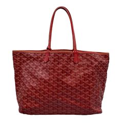 GOYARD(ゴヤール) トートバッグ サンルイPM レッド レザー