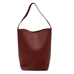 THE ROW(ザロウ) トートバッグ ラージN/Sパークトート ボルドー レザー