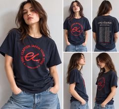 美品 2006 エリック・クラプトン JAPAN TOUR 公式Tシャツ L 黒