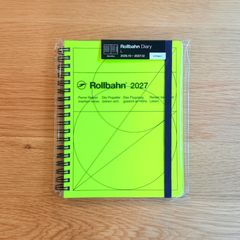 デルフォニックス ロルバーン ダイアリー 2027年10月始 カセットL ネオンイエロー 170035
