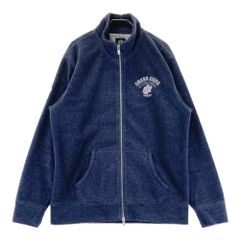 サイズ：L ZOY ゾーイ  起毛 ジップジャケット  ネイビー系 [240101789149] ゴルフウェア メンズ ストスト