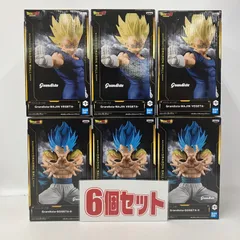 未開封 ドラゴンボールシリーズ Grandista フィギュア ベジータ ゴジータ 2種 6個セット LFK061 f111