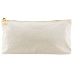 【BOTTEGAVENETA】ボッテガヴェネタ バッグインバッグ キャンバス ベージュ ユニセックス ポーチ