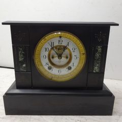 精工舎　SEIKOSHA ぜんまい式置き時計　置き時計　ぜんまい時計　インテリア　骨董　昭和初期　レトロ　アンティーク　ヴィンテージ　2609【M】