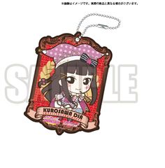 黒澤 ダイヤ ラブライブ！ スクフェス全国大会2018 合皮パスケース Aqours 黒澤ダイヤ Aqours アクア グッズ パスケース