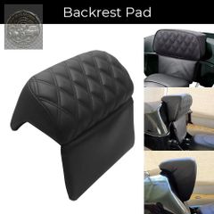 オートバイブラックチョップドレイザーツアーパックバックレストパッドトランクバックレストパッドバックレストパッド
